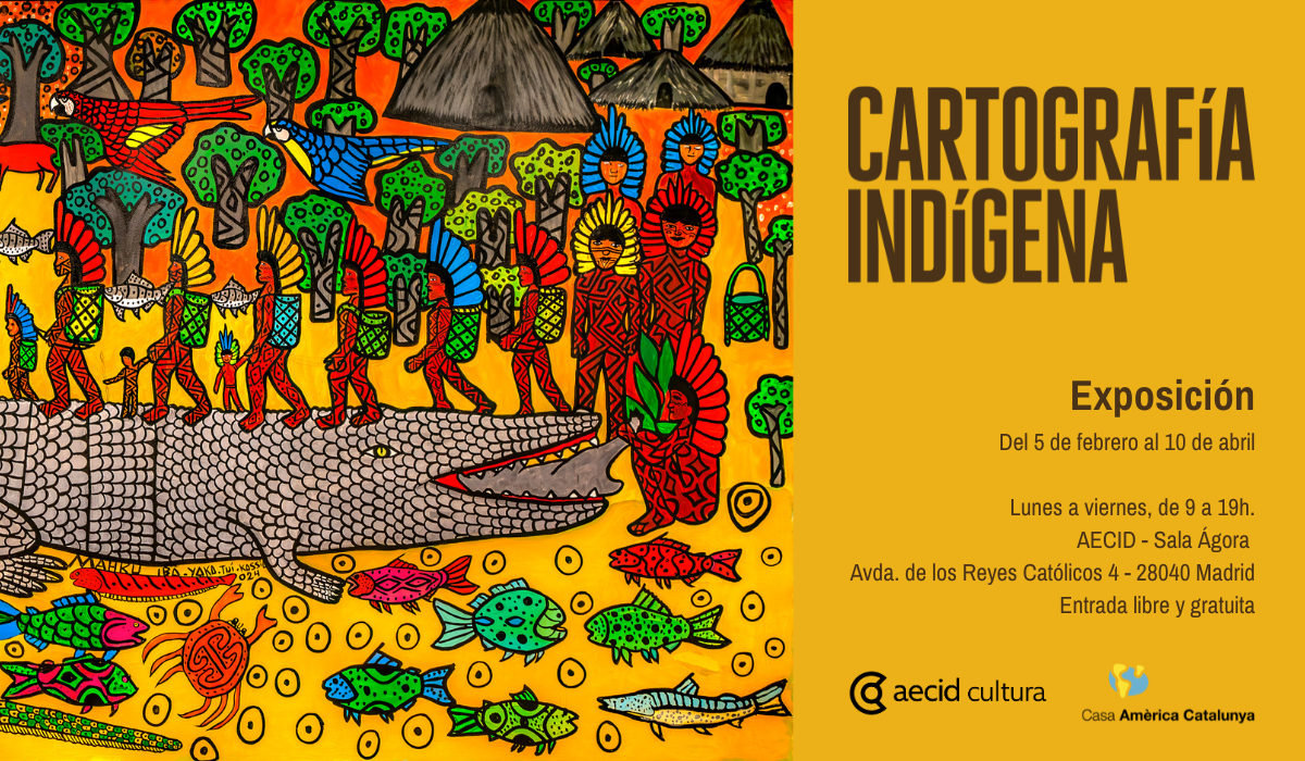 Inauguración de la exposición Cartografía Indígena