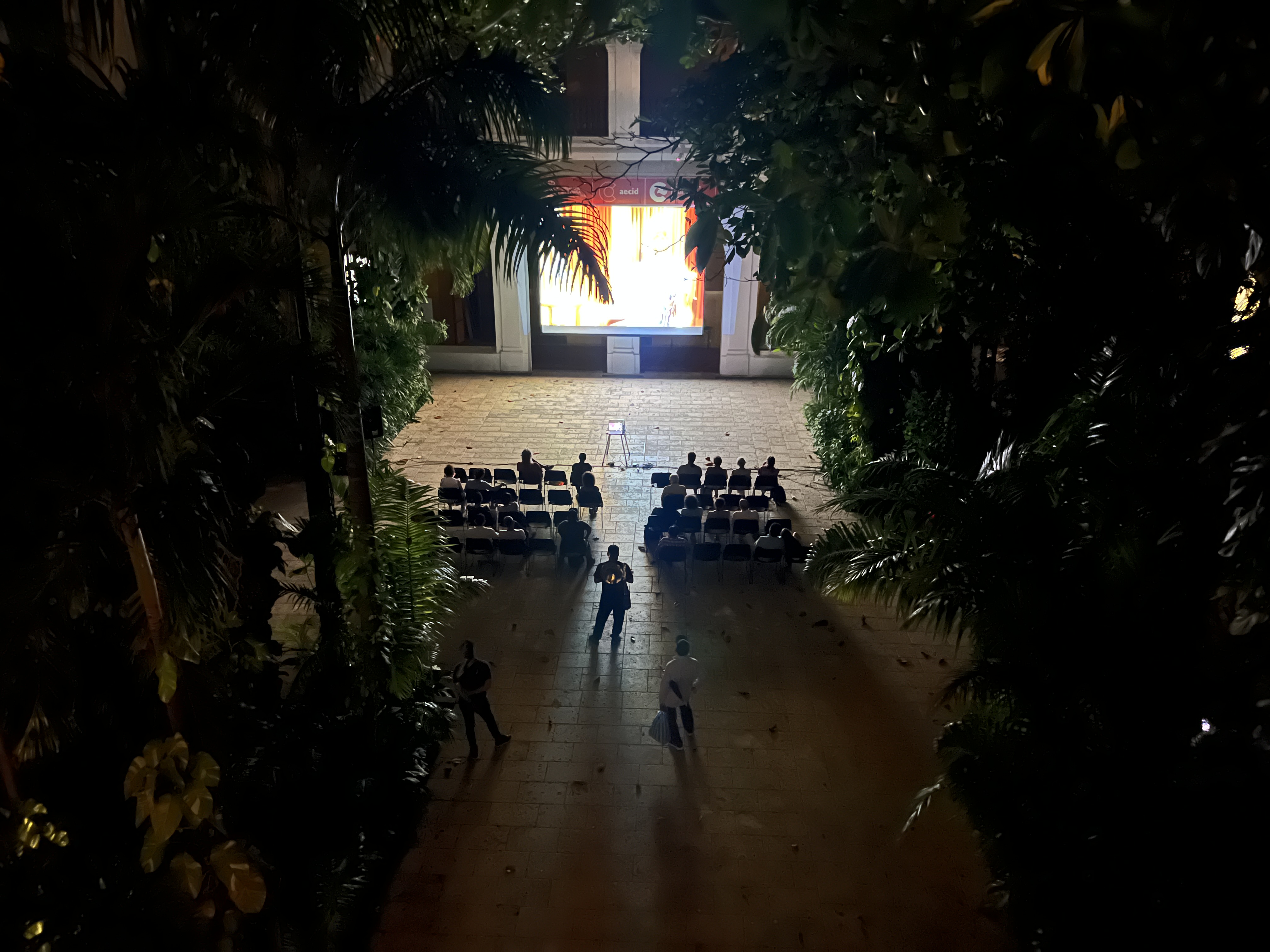 Proyección de Miércoles de Cine en el CFCE Cartagena de Indias