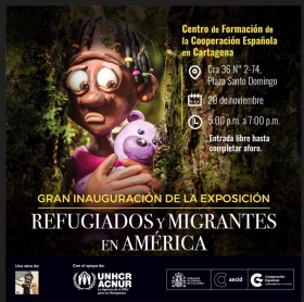 Cartel expo Refugiados