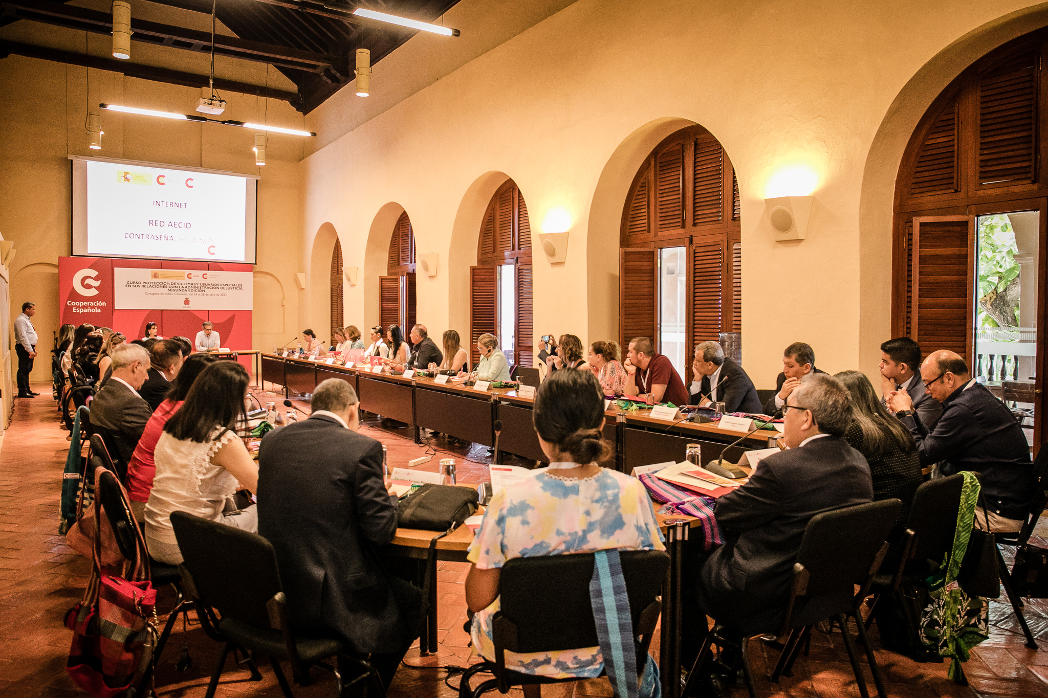 Desarrollo de una actividad formativa en el CFCE Cartagena, en el marco del Plan Intercoonecta de la AECID.